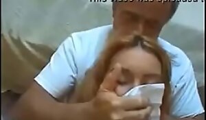 Sleeping Sex Video Grandpa together with Granddaughter Hot