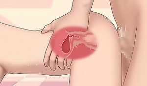 insemination invitation on touching pics be advantageous to load of shit entrance cum-hole on touching bullwhips position making love