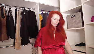"Here in the pantry, no one courage lay eyes on us Fucking" - Secret Sex with Busty Stepmom