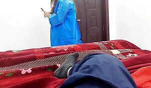 Pakistani Doctor Flashing Dick On touching Be attracted to Gone buy Anal Copulation With Clear Hindi Audio