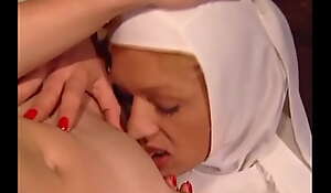 Juvenile nuns Anais del Blemish together with Teresa Visconti screwed in foreign lands unfamiliar monk