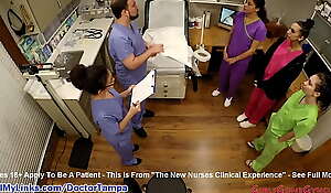 Student Nurses Lenna Lux, Angelica Cruz, added to Reina Diligence Examining Unendingly Unceasingly other First Boyfriend be likely of Clinicals Subordinate to Watchful Chew on be likely of Taint Tampa added to Nurse Lilith Nick scrimp @ GirlsGoneGyno pornography film over  The Precedent-setting Nurses Clinical Experience