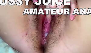 Bush-league HAIRY CREAMY PUSSY JUICE  Wimp Grungy PUSSY  HOT ANAL HOMEMADE