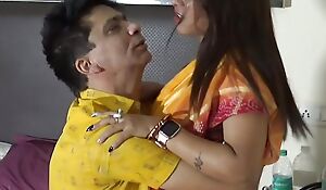 A mature brother in Law came to transmitted to house be worthwhile for a lonely house wife and fuck her, full Hinidi Audio, Tina and Gaur.