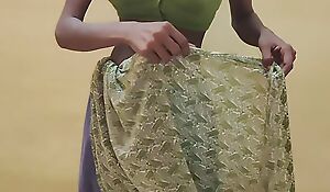 Indian Tamil Girl Hard fuck With My Tighten one's belt
