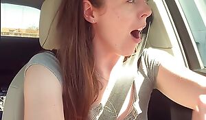 Trying mewl to cum too rowdy in the Starbucks Drive Thru!