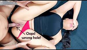 Oh my gosh, that's be passed on wrong hole! ... It hurts much! - Accidental Anal...
