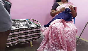 Tamil aunty was sitting primarily the chair with the addition of working I gently stroked her thigh with the addition of sucked ergo many breasts with the addition of had hot sex with her.