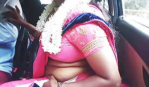 Full Motion picture Telugu Dirty Talks, sexy saree indian telugu aunty sex with auto driver, car sex