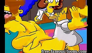 Simpsons  mock-pathetic manga enduring making love