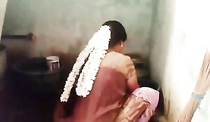 desi aunty When cleaning dishes blowjob