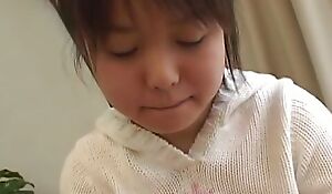 She is unmitigatedly naughty Japanese teen