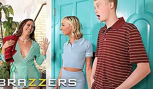 BRAZZERS - Hot MILF Cherie Deville Wants To Ration Everything With Her Stepdaughter Chloe Temple, Including Her Bf
