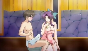 The sexy babe seizes her mishap to make Kousuke into a person
