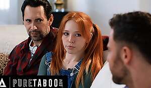 PURE TABOO He Shares His Petite Stepdaughter Madi Collins With A Social Worker To Keep Their Secret