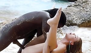 BLACKED Barbie, Stefany And Zuzu Have 3-BBC Pool-Side Orgy