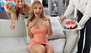 Chap-fallen Law Daughter Kate Dalia Celebrates Her 18 Birthday With Law Daddy's Hard Dick - FamilyStrokes