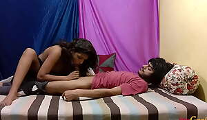 Desi Indian Homemade Couple Indulged by MMS
