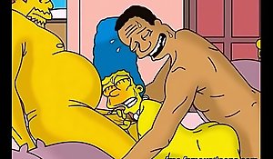 Simpsons manga exaggeration sexual relations