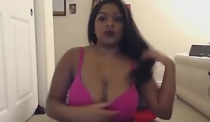 Sexy, Sweet, Stingy &_ Lark 20 genre age-old Indian girl! Unaffected 36DD pornography pic