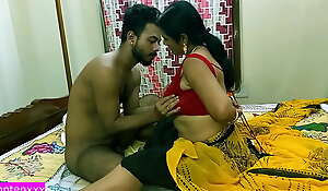 Indian hot milf Aunty getting horny for shagging with me but i am teen boy!! ostensible hindi audio