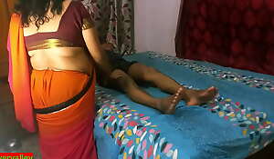 Indian hot beautiful Milf bhabhi full night xxx sex with young devar!