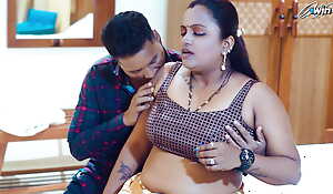 Indian Desi guy went to Bhabhi's room to fulfill his sexual desire