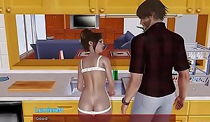 3D Slutty wife Hardsex Pastime Broad in the beam Interior Pummeling