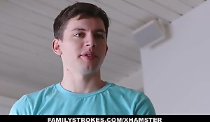 Familystrokes - Sexy Step-Mom Fucked After Working Out