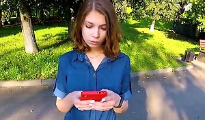 Russian girl after truck received to strive sex in the first person...