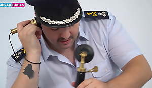 SUGARBABESTV: Greek police sexual congress in the office
