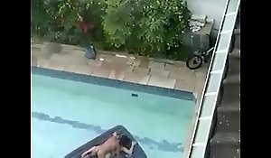 Hardsex in excess of pool