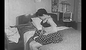 Vintage Porno 1950s - Shaved Pussy, Voyeur Fuck