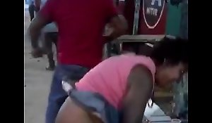 Couple making out in in the open on kiambu streets