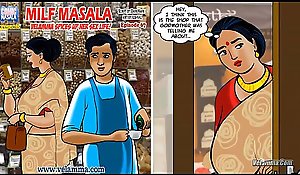 Velamma Threaten 67 - Mummy Masala &ndash_ Velamma Spices close to their way Making love Life!