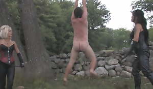 Whipping the hanged slave