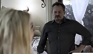 Daughter succeed in ass spank off out of one's mind their way stepfather