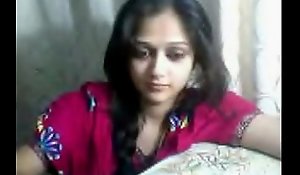 Live Sex - Indian Tean on Webcam showing the brush titties