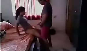 Indian brother and sister having quickie sex while parents are away