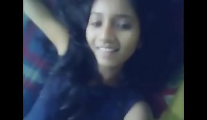 Indian girl shows her beautiful black gaping ass MMS