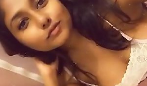 Indian legal age teenager recording selfie for bf