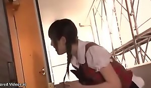 Japanese 18yo digit meets older admirer at his home