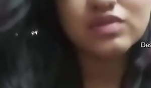Jills Mohan - Keerthana Mohan Showing Her Bosom on Web Cam