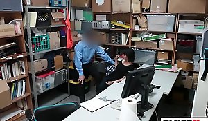 Teen Thief Takes Officers Hard Dick