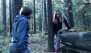 I fucked a stranger in the woods to help her – disgorge sex