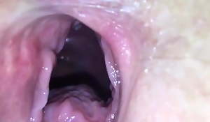 Dangerous Pussy Orgasm, Moaning & Screaming Not far from Cumshot