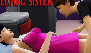 Brother Fucks Sleeping Teen Sister After Playing A Calculator Recreation - Family Sex Taboo - Of age Movie - Forbidden Sex