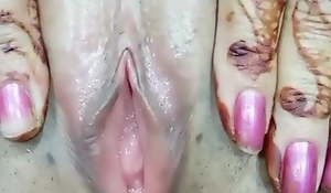 Indian Newly Married Wife Shows Pussy In Their First Ill-lit