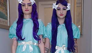 Come Play With Us! Evil Twin STEPSISTERS Suck Me OFF