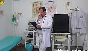 Horny Czech countrywoman examined by freaky doctor